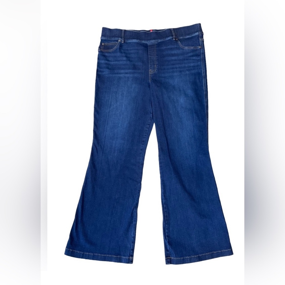 SPANX Clean Indigo Bootcut Trouser stretch Jeans  size 3X
